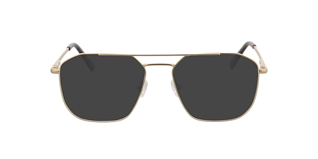 Berry Gold  &  Matt Havana Tip MetallEyeglass Frames von B24, mit getönten Gläsern