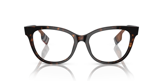 BE2375 Dunkelhavana AcetatEyeglass Frames von B24, Vorderansicht