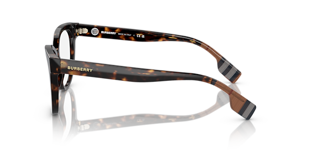 BE2375 Dunkelhavana AcetatEyeglass Frames von B24, Seitenansicht