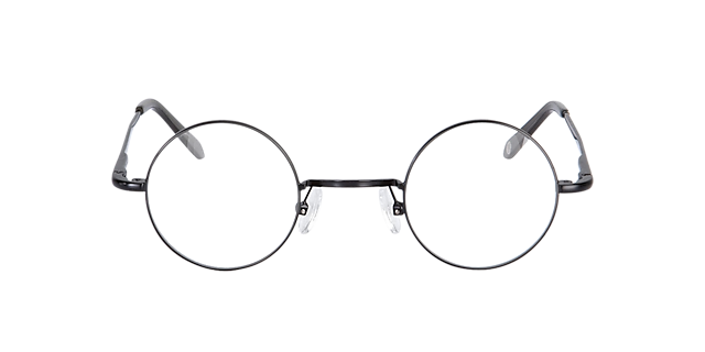 Cary Zwart MetaalEyeglass Frames van B24, Vooraanzicht