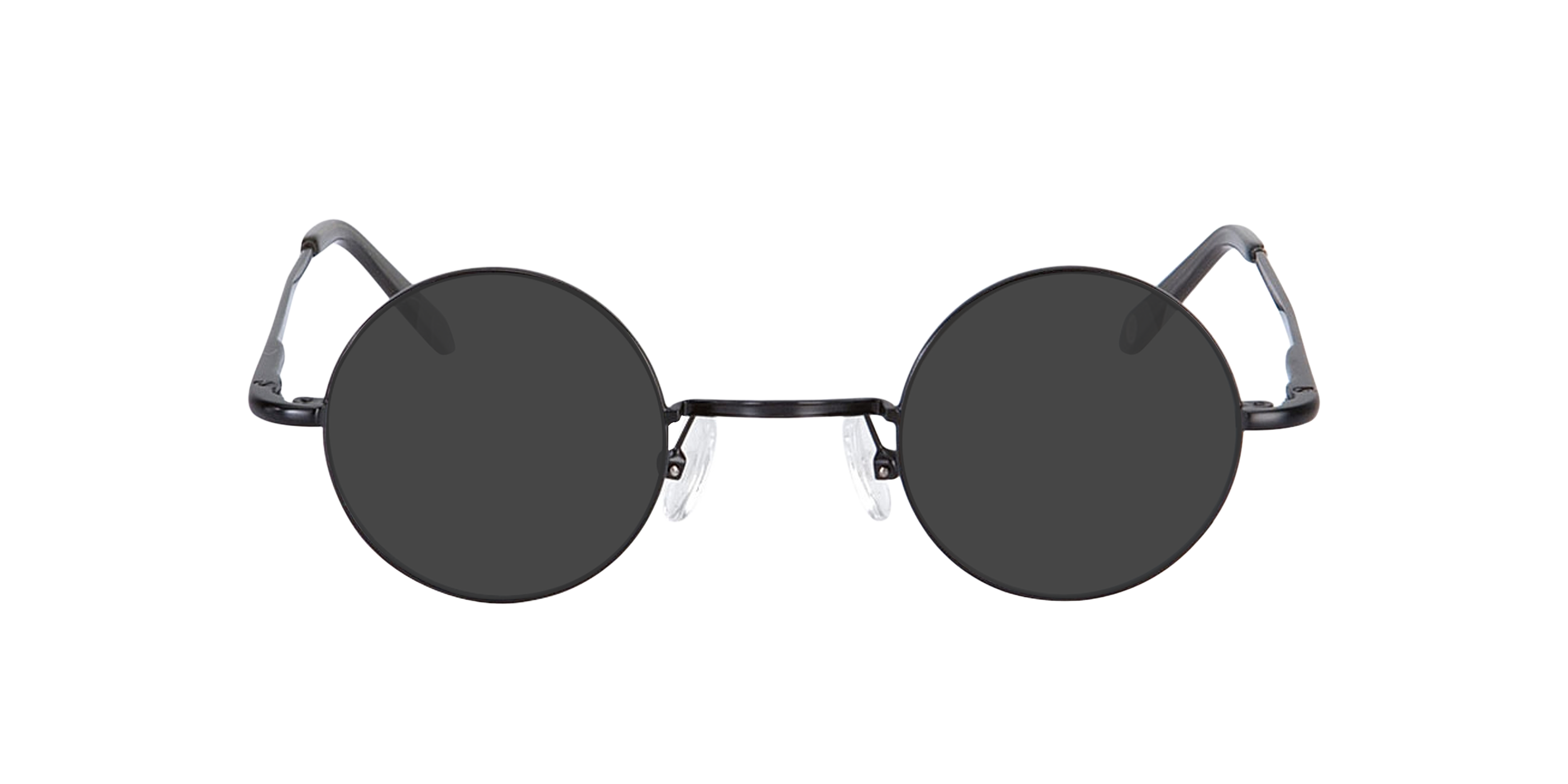 Cary Schwarz MetallEyeglass Frames von B24, mit getönten Gläsern