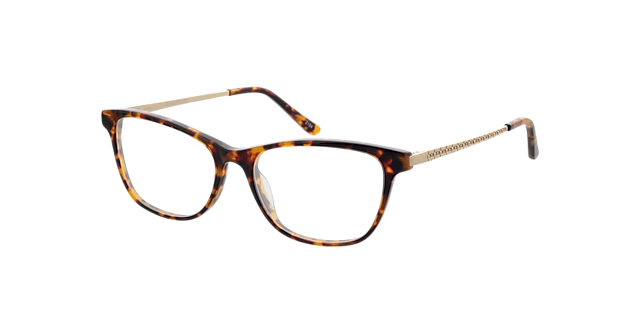 Lola Havana & goud MetaalEyeglass Frames van B24, Hoekweergave