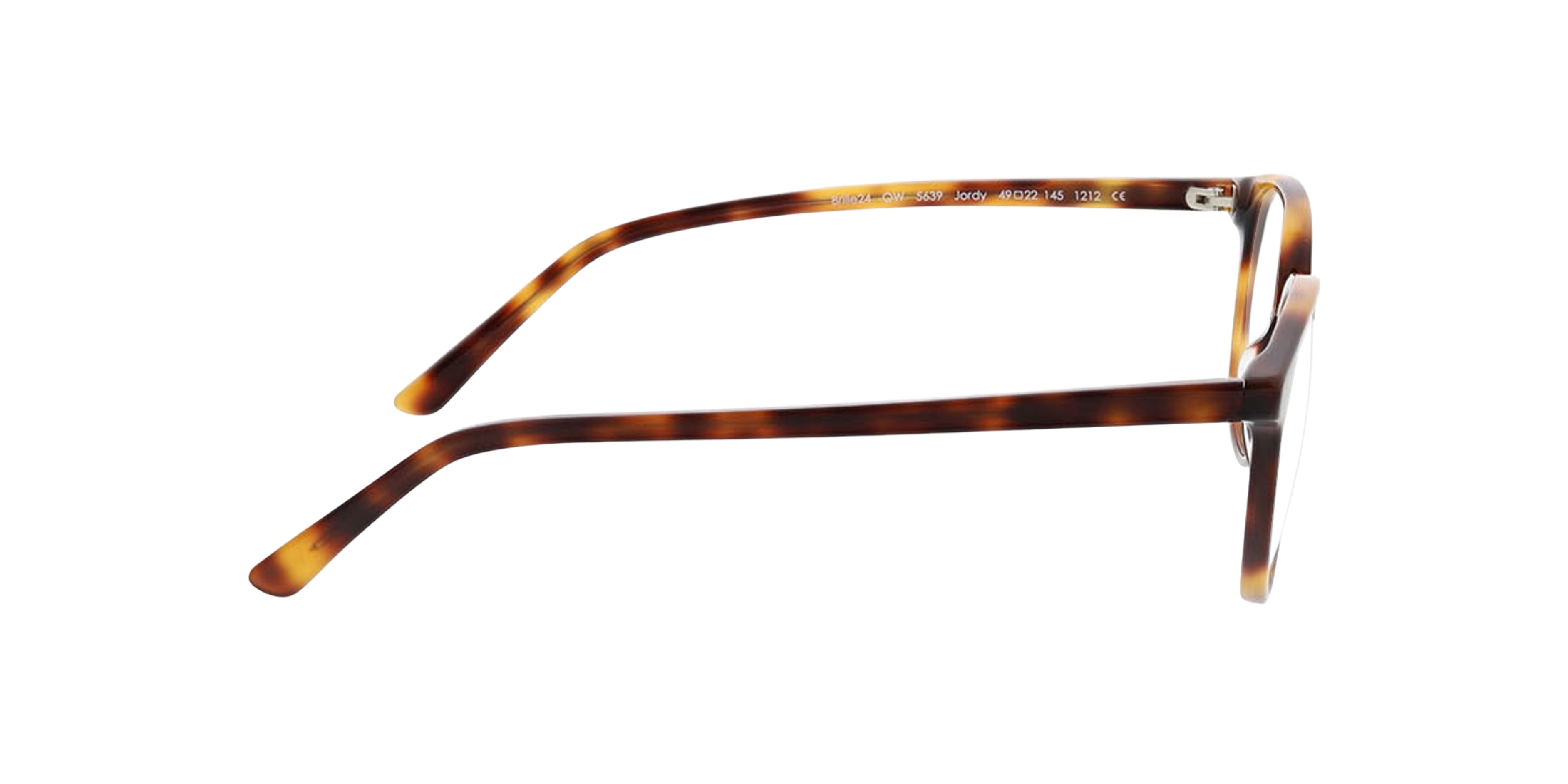 Jordy Havana AcetatEyeglass Frames von B24, Seitenansicht