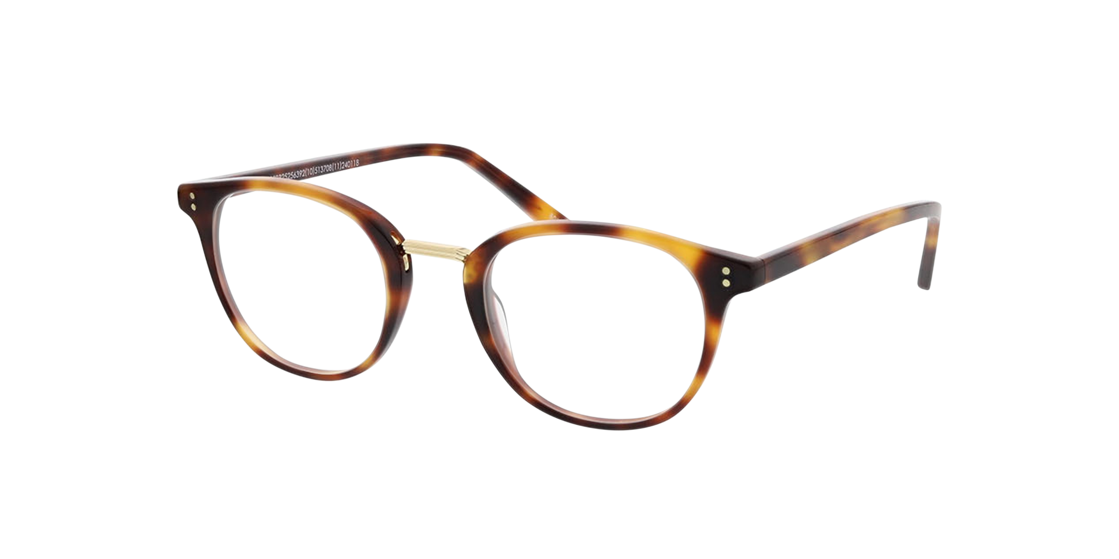 Jordy Havana AcetatEyeglass Frames von B24, Dreiviertelansicht