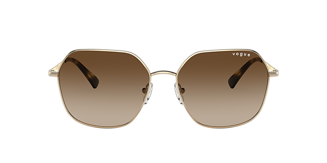 VO4198S Lichtgoud MetaalSunglass Frames van B24, met getinte lenzen
