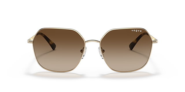 VO4198S Lichtgoud MetaalSunglass Frames van B24, Vooraanzicht