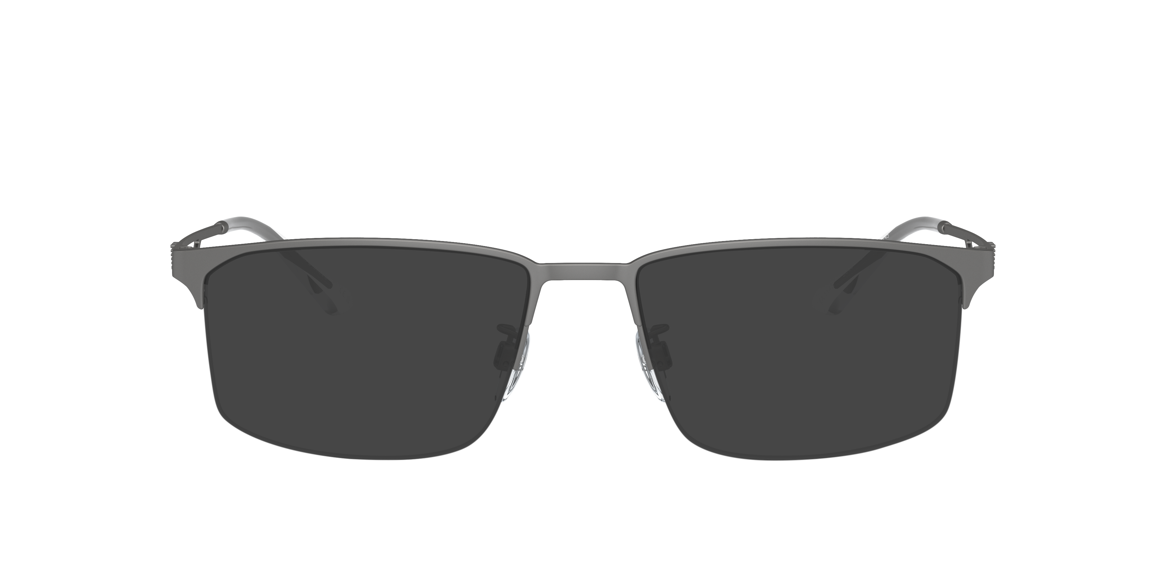 EA1143 Mat Staalgrijs MetaalEyeglass Frames van B24, met getinte lenzen