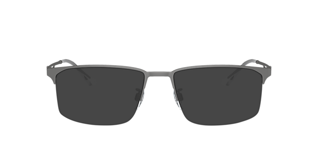 EA1143 Mat Staalgrijs MetaalEyeglass Frames van B24, met getinte lenzen