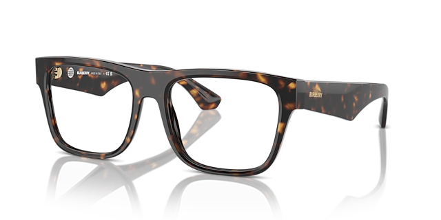 BE2411 Dunkelhavana AcetatEyeglass Frames von B24, Dreiviertelansicht