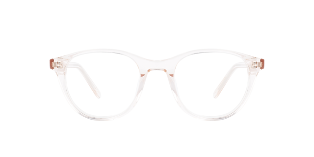 Airin Crystal Peach AcetatEyeglass Frames von B24, Vorderansicht