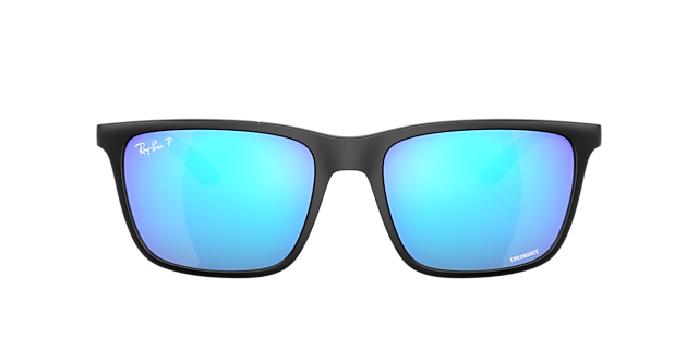 RB4385 Zwart KunststofSunglass Frames van B24, met getinte lenzen