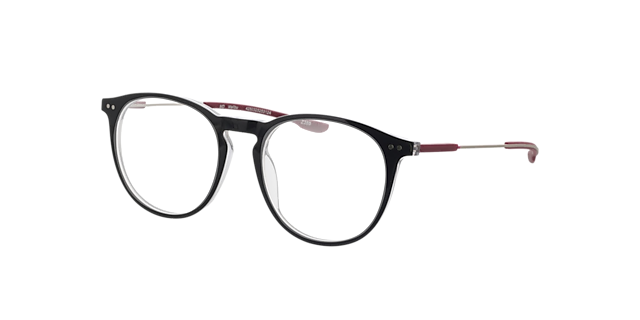 Malibu Bilayer Grey AcetatEyeglass Frames von B24, Dreiviertelansicht