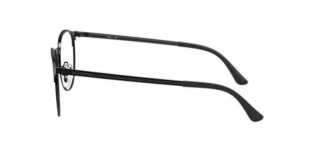 RB6375 Schwarz MetallEyeglass Frames von B24, Seitenansicht
