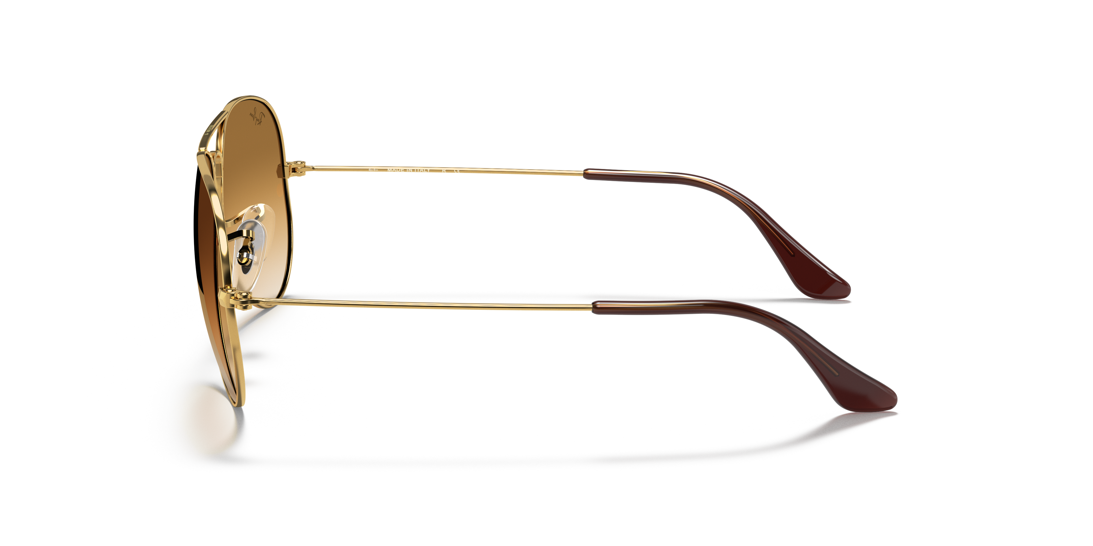 RB3025 Arista Gold MetallSunglass Frames von B24, Seitenansicht