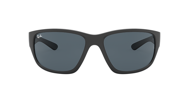 RB4300 Zwart KunststofSunglass Frames van B24, met getinte lenzen