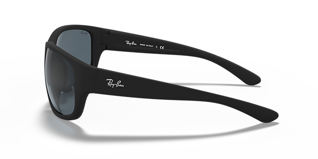 RB4300 Zwart KunststofSunglass Frames van B24, Zijaanzicht