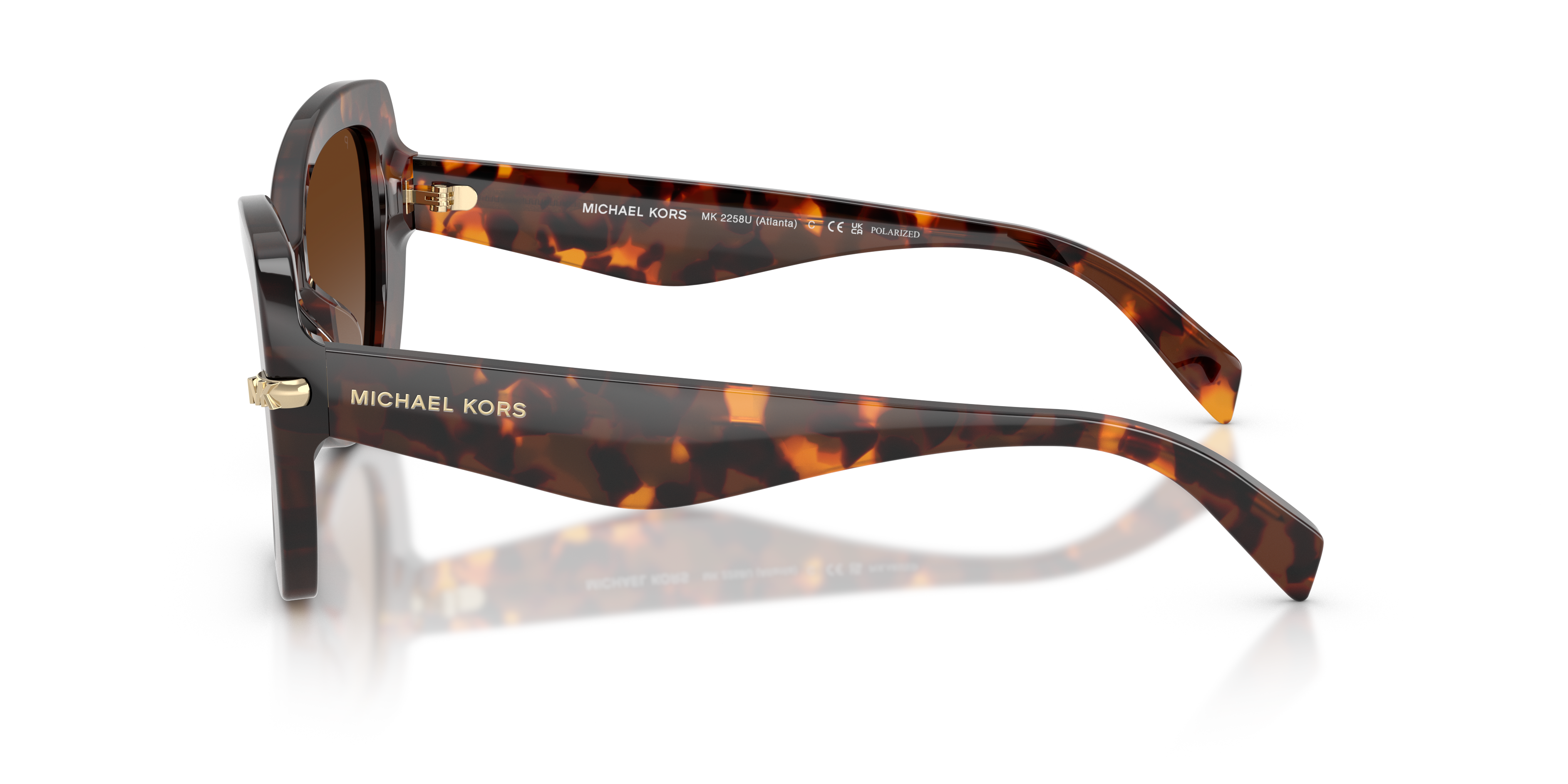 MK2258U Luggage Tortoise AcetatSunglass Frames von B24, Seitenansicht