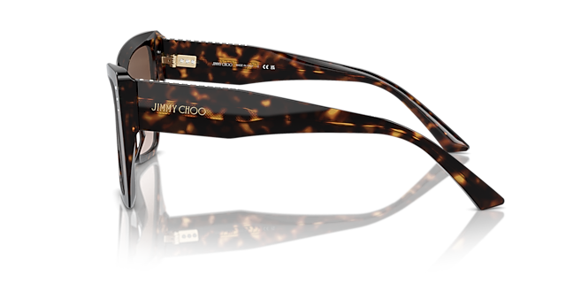 JC5001B Havana AcetatSunglass Frames von B24, Seitenansicht