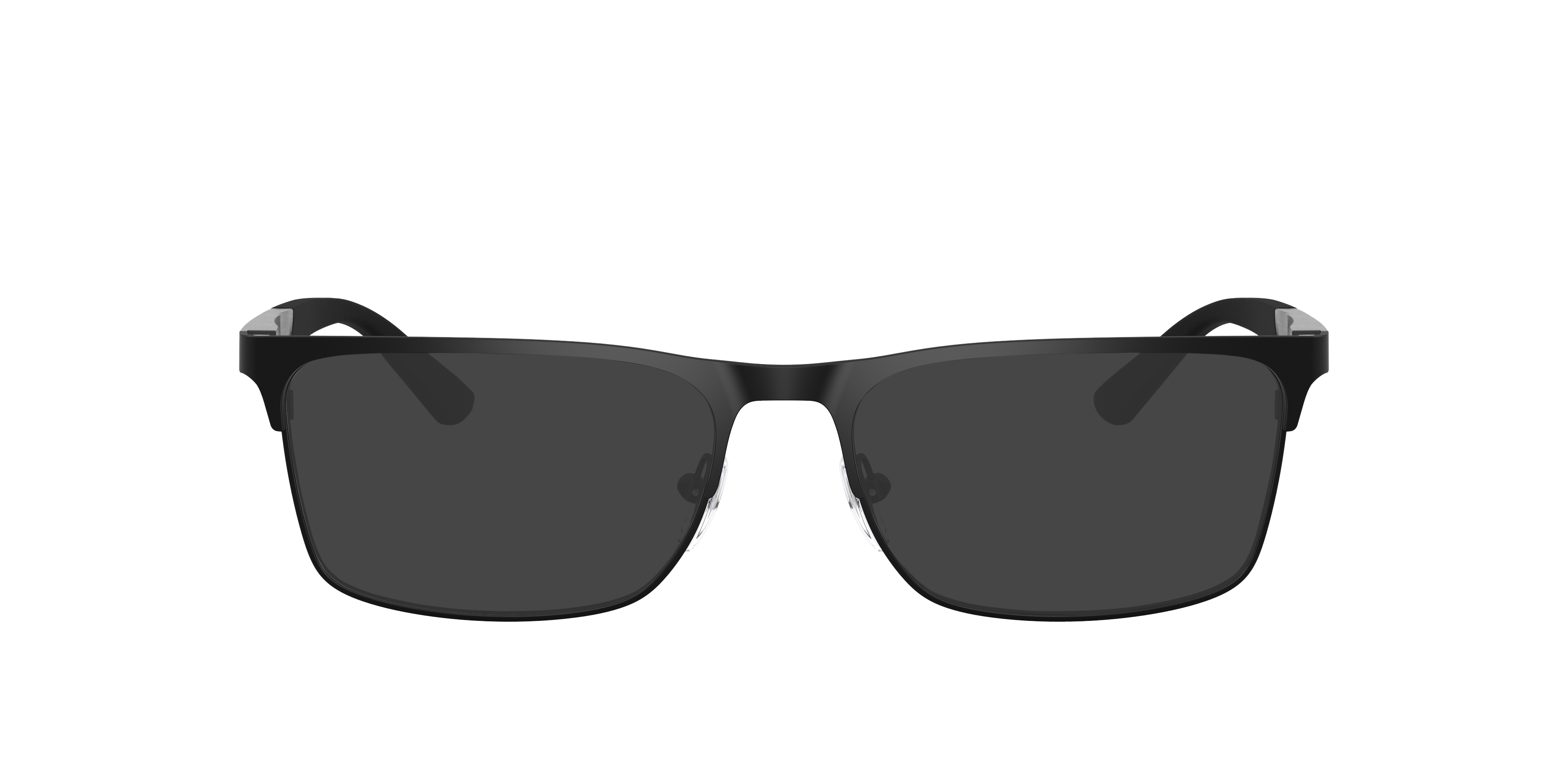 EA1183 Matzwart MetaalEyeglass Frames van B24, met getinte lenzen