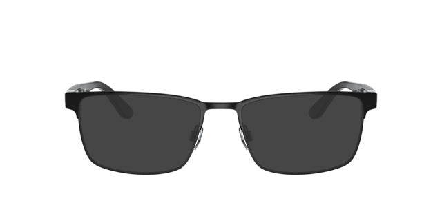 PH1222 Schwarz halbglänzend MetallEyeglass Frames von B24, mit getönten Gläsern