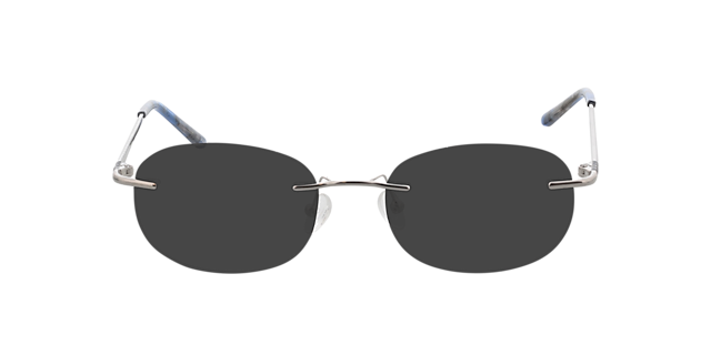 Venus Zilver MetaalEyeglass Frames van B24, met getinte lenzen