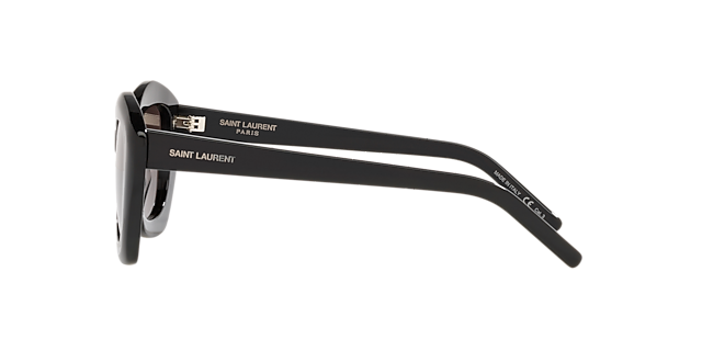 SL 423 Schwarz AcetatSunglass Frames von B24, Seitenansicht