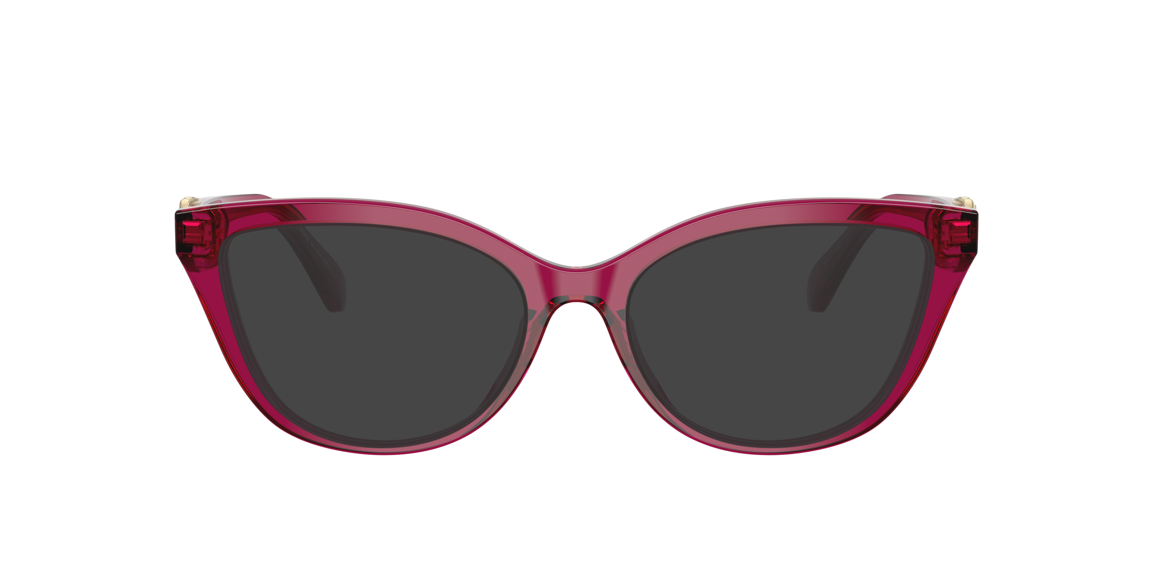 MK4164U Transparent Plum AcetaatEyeglass Frames van B24, met getinte lenzen