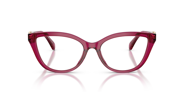 MK4164U Transparent Plum AcetatEyeglass Frames von B24, Vorderansicht