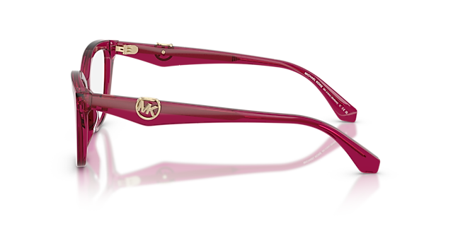 MK4164U Transparent Plum AcetatEyeglass Frames von B24, Seitenansicht