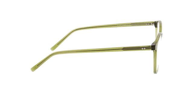 Columbia Groen AcetaatEyeglass Frames van B24, Zijaanzicht