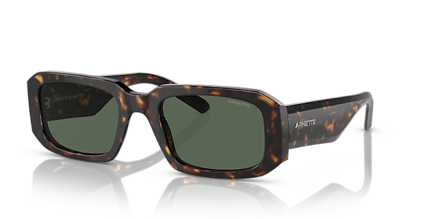 AN4318 Dunkelhavana AcetatSunglass Frames von B24, Dreiviertelansicht