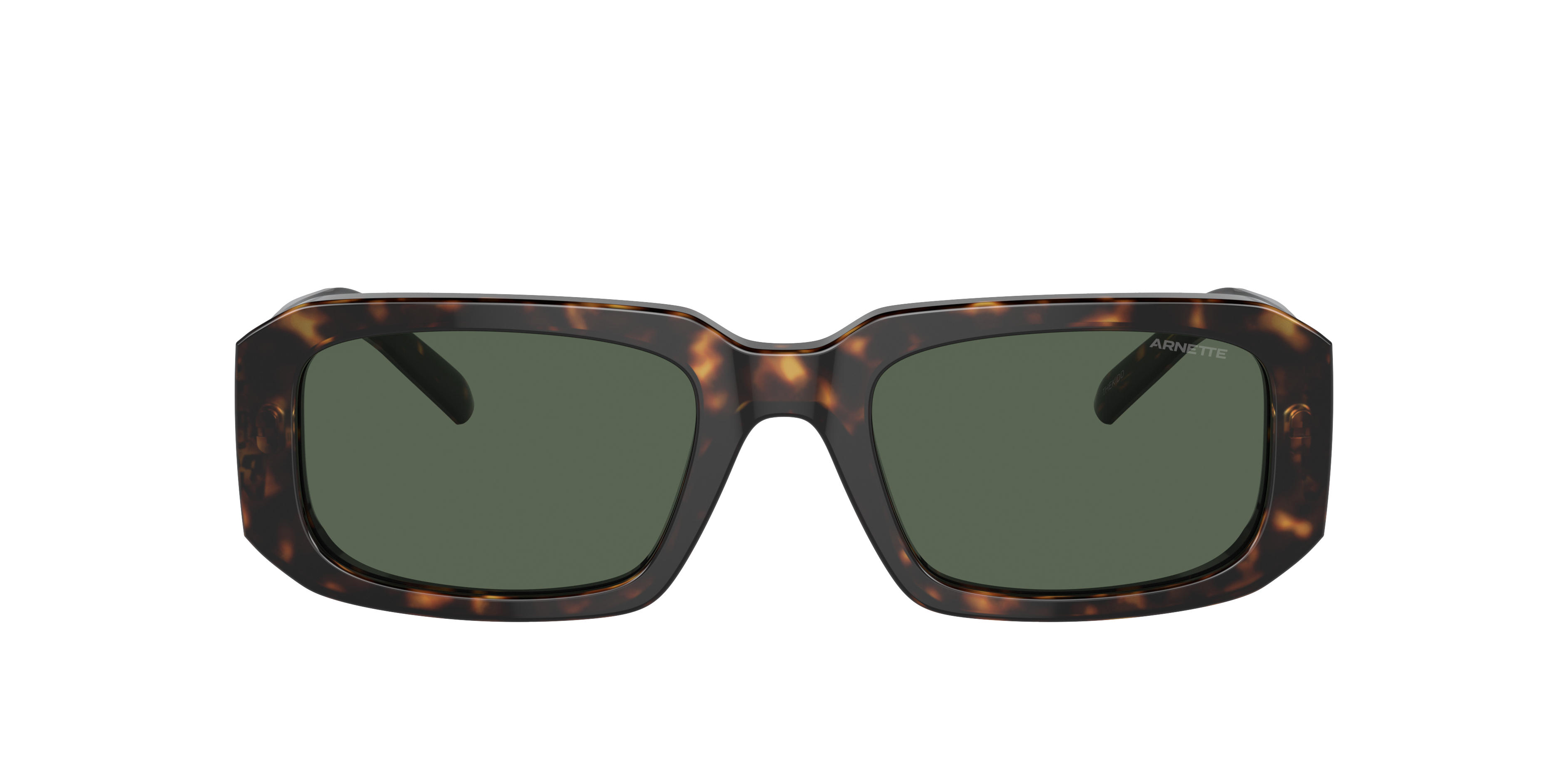 AN4318 Donker Havana AcetaatSunglass Frames van B24, met getinte lenzen