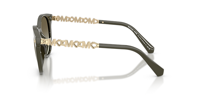 MK2264U Olive KunststoffSunglass Frames von B24, Seitenansicht