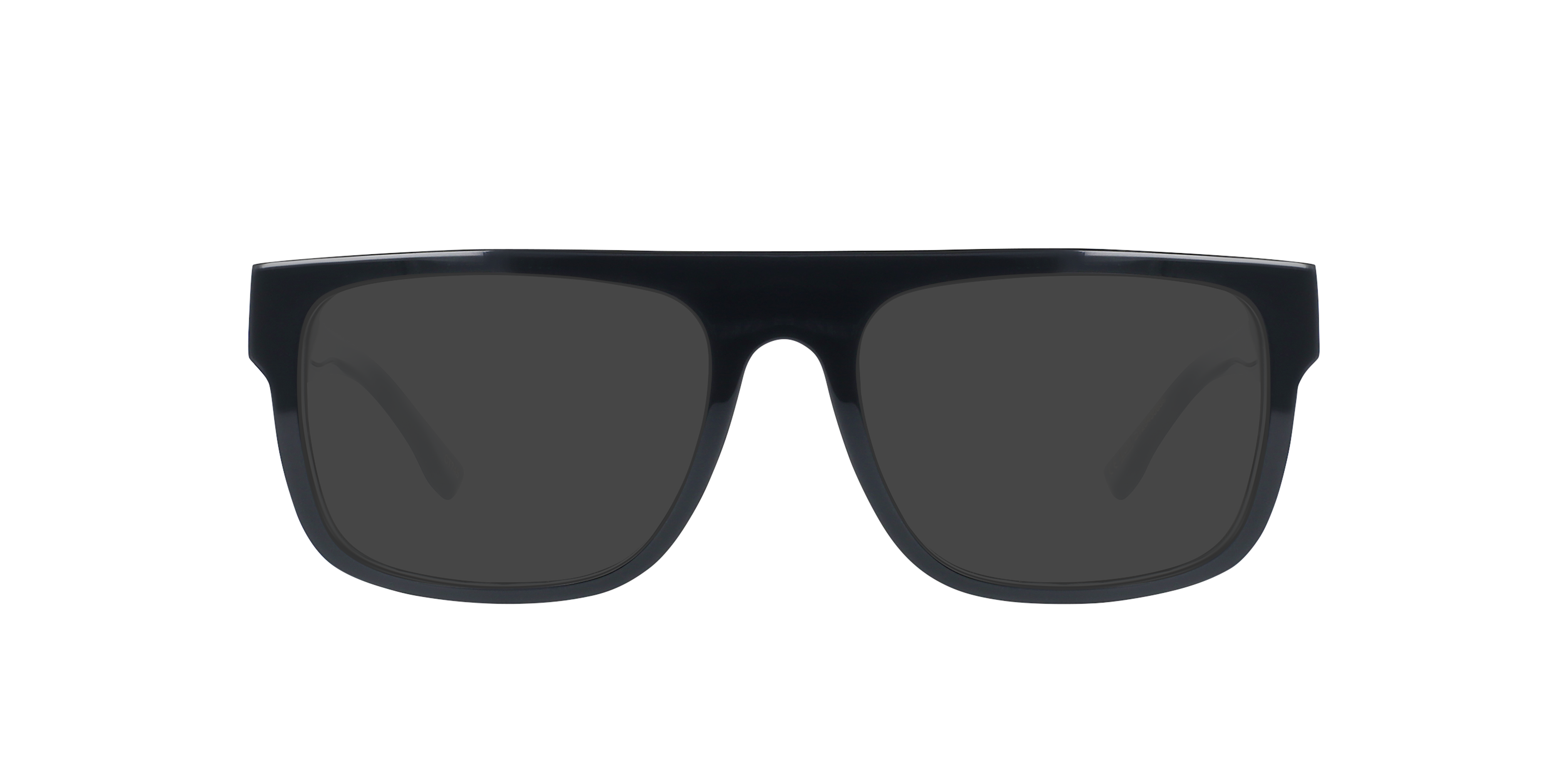 Jagger Jet Black AcetatEyeglass Frames von B24, mit getönten Gläsern