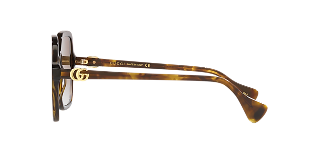 GG1072S Bruin AcetaatSunglass Frames van B24, Zijaanzicht