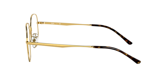 RB3682V Arista goud MetaalEyeglass Frames van B24, Zijaanzicht