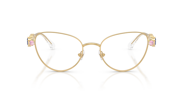 SK1024 Goud MetaalEyeglass Frames van B24, Vooraanzicht