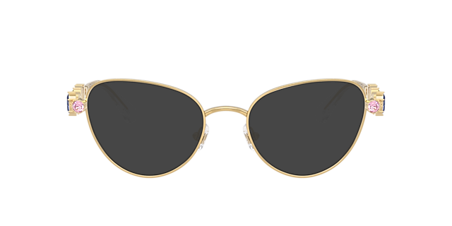 SK1024 Goud MetaalEyeglass Frames van B24, met getinte lenzen