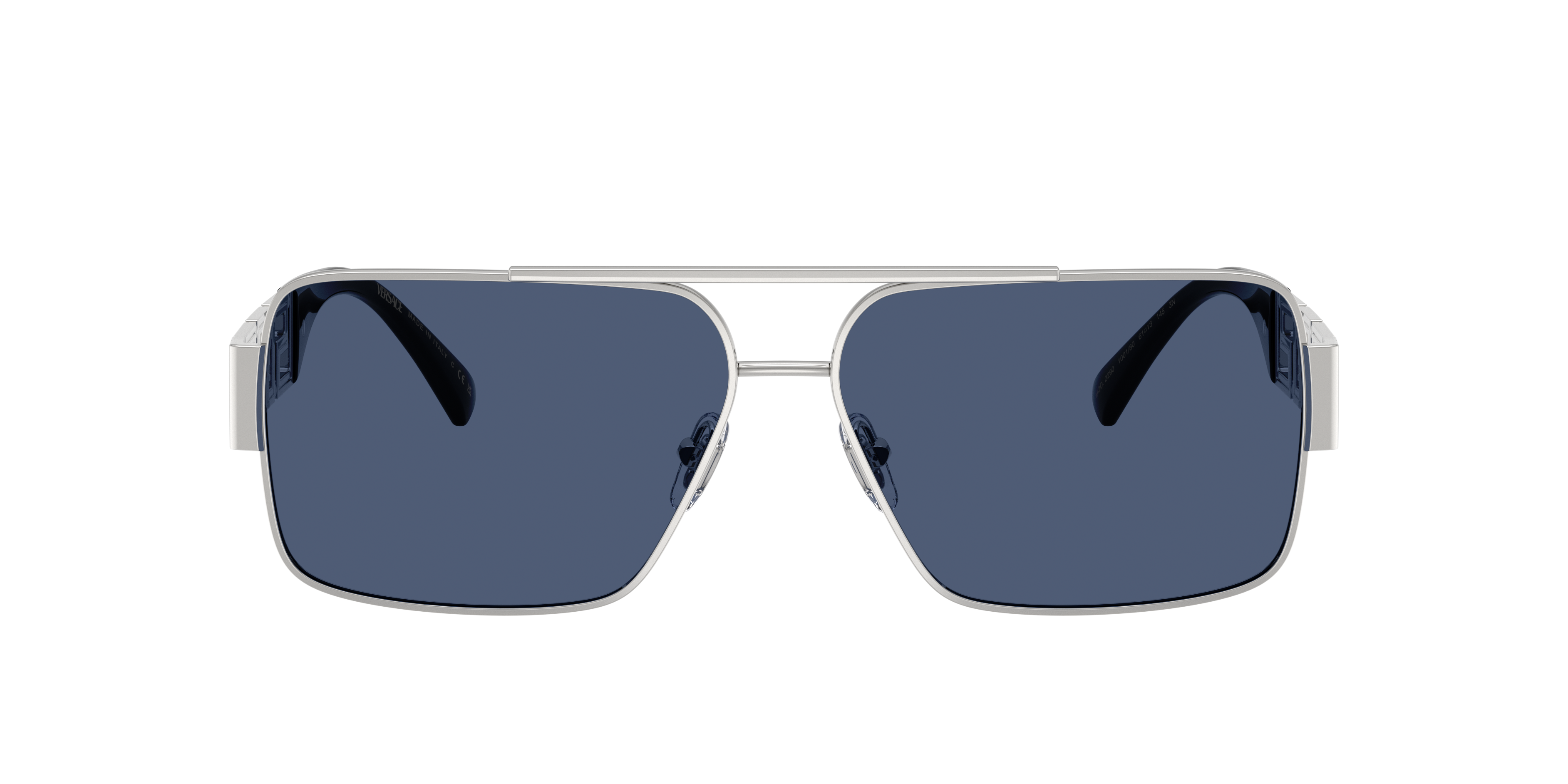 VE2290 Zilver MetaalSunglass Frames van B24, met getinte lenzen