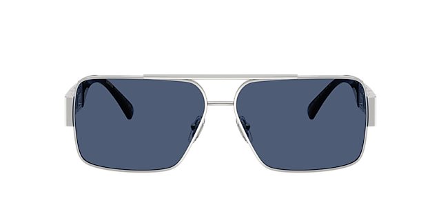 VE2290 Zilver MetaalSunglass Frames van B24, met getinte lenzen