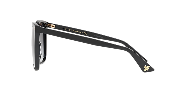 GG0022S Zwart AcetaatSunglass Frames van B24, Zijaanzicht