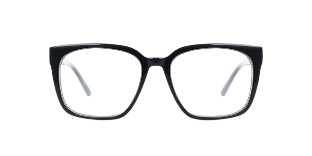 Luca Jet Black AcetaatEyeglass Frames van B24, Vooraanzicht