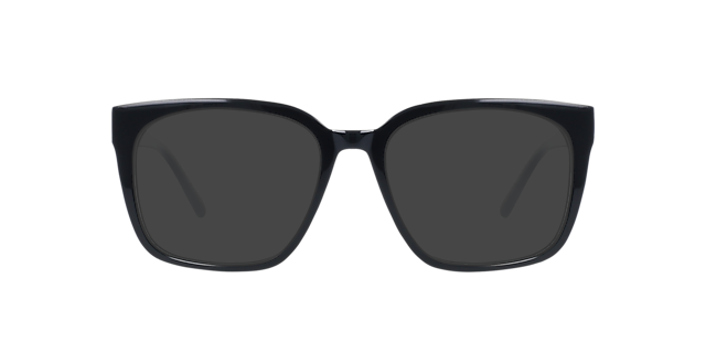 Luca Jet Black AcetaatEyeglass Frames van B24, met getinte lenzen