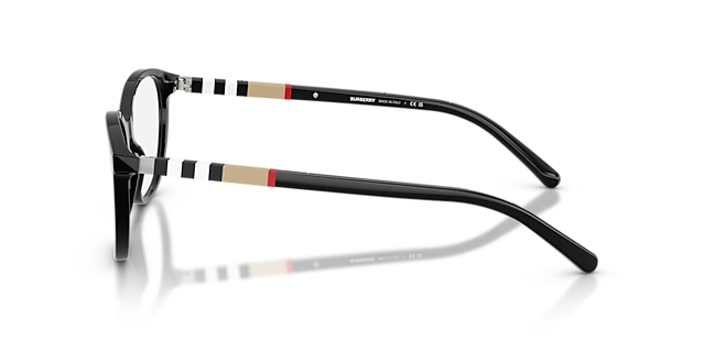 BE2205 Schwarz AcetatEyeglass Frames von B24, Seitenansicht