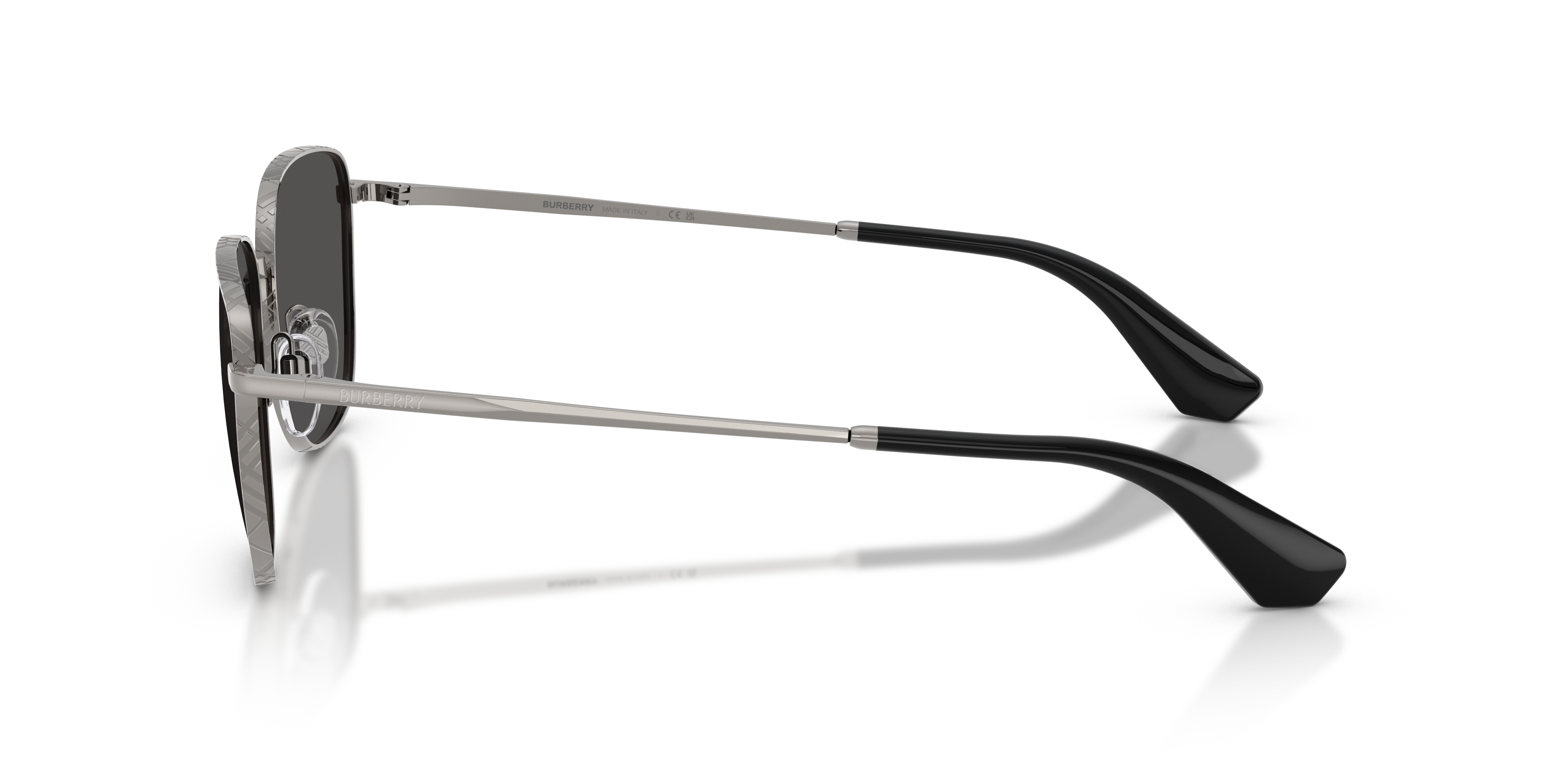 BE3171 Gunmetal MetallSunglass Frames von B24, Seitenansicht