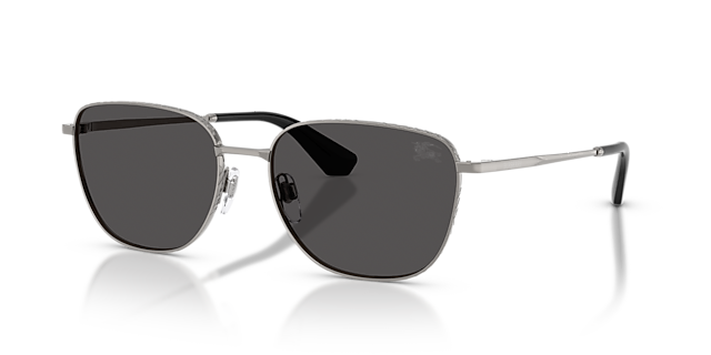 BE3171 Gunmetal MetallSunglass Frames von B24, Dreiviertelansicht