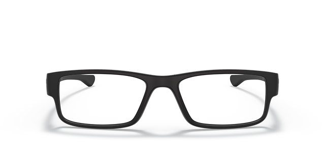 Airdrop™ Schwarz satiniert KunststoffEyeglass Frames von B24, Vorderansicht