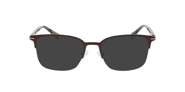 Alabama Matt Brown  &  Grey Havana MetallEyeglass Frames von B24, mit getönten Gläsern