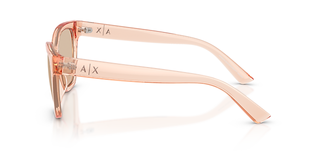 AX4164SU Transparent Peach KunststoffSunglass Frames von B24, Seitenansicht