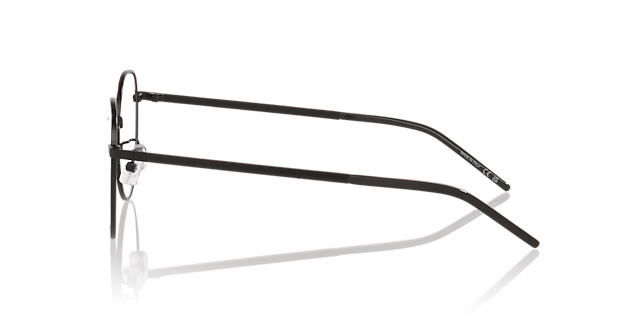 SL 647/F Schwarz MetallEyeglass Frames von B24, Seitenansicht